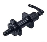 Moyeu de vélo avec 2 roulements, 32 trous de rayons, compatible avec cassette 8/9/10 vitesses, essieu à dégagement rapide, 5 mm, prend en charge les freins à disque à 6 boulons de 44 mm, alliage