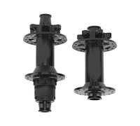 Moyeu de vélo de montagne Set Haute Résistance Antirouille 32 Trous Moyeu de vélo de montagne pour Vélos de montagne Noir Réduction de Friction Avant Arrière Moyeu de Disque