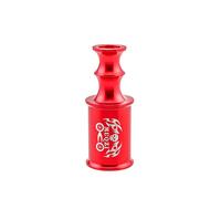 Moyeu De Vélo De Route Mountain Dead Fly Lampe De Poche A Dégagement Rapide Support De Tube De Phare Protecteur De Cadran Arriere, Pirate Rouge