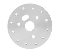 Moyeu de Volant de Voiture, Volant Grant 3 Trous 0,5 Pouces espacement de moyeu pour Support pour Adaptateur à 6 Trous Unipour Versal(Argent)