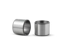 Moyeu en acier des transports lisses, 2 pièces de douille axe palier acier, douilles gabarit (15 x 20 x 24 mm)