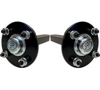 Moyeu et fusée d'essieu, Quad & ATV Trailer 4 Stud 4 Inch PCD 35x35mm 750kgs (Lot de 2)