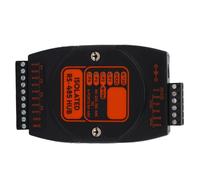 Moyeu isolé 1 route 232 485 à 4 voies 485 convertisseur de qualité industrielle empêche les chocs tonnerre pour rail 35 mm