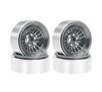 Moyeu Jante Roue Billes Aluminium CNC 1.3 Pouces pour SCX24 pour TRX4M pour Axial pour RedCat pour Ascent-18 AX24 1/24 1/18 Voiture sur Chenilles RC Moyeu Roue Chenille Rc