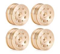 Moyeu Roue Beadlock 0,7" pour Axial SCX30 1/30 Rc Mise Voiture | Roue Beadlock laiton massif ajoute un faible poids critique pour stabilité latérale supérieure 1/30. RC Pneus Roues