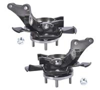 Moyeux De Direction Avant Gauche Et Droit Compatible With Tucson 2005-2009 Replacement For 698-057 698-056 Noir