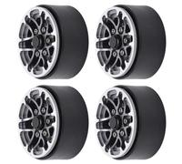 Moyeux De Roues En Métal Pour Voiture Radiocommandée, Avec Bouchon À Vis, Pour Traxxas / Axial / Hsp / Redcat / Tamiya / Hpi