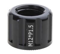 Moyeux de vélo - Embout de broche pour axe traversant - Écrou à vis - Alliage d'aluminium - Brides de roue de vélo - Essieux de rechange