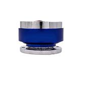 Moyeux de Volant Adaptateur De Moyeu De Volant À Démontage Rapide Kit Racing Boss Style Automobile(Blue)