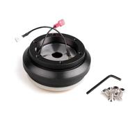 Moyeux de Volant Adaptateur De Moyeu De Volant Court Pour Civic EG Pour Acura Pour Integra DC2 Aluminium Noir 110H QR010 BLNETU