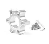 Moyeux de Volant Bague D'adaptation Pour Entretoises De Roue Thrustmaster T300RS En Alliage D'aluminium De 70 Mm BLNETU(Argent)