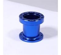 Moyeux de Volant Kit D'espacement Du Moyeu Du Volant 51MM 76MM 101MM Adaptateur D'espacement Du Moyeu Du Boss Du Volant Noir/or BLNETU(Rs511-Blue 76mm)