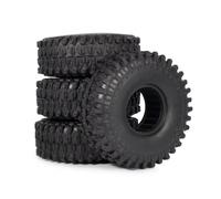 Moyeux Pneus Voiture Rc Compatible avec SCX10 pour Element pour Enduro pour TRX4 Gen8 D90 1/10 Pièces pour Crawler Télécommandé 4 Pneus Crawler 1.9 De 120 Mm avec Inserts en Mousse