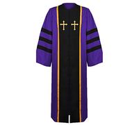 MOYGOR Costume de prêtre pour homme - Robe de moine chrétien médiéval - Robe de cosplay - Tenue d'Halloween et de carnaval - Taille XXL