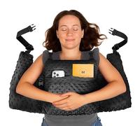 MOYOAMA Oreiller post-mastectomie - Récupération après une chirurgie du cancer du sein, augmentation du sein - Oreiller léger post-chirurgie avec 4 poches intégrées pour soutenir la guérison - Cadeau