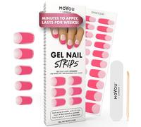MOYOU LONDON Autocollants auto-adhésifs pour ongles en Gel Semi-durci, lampe UV/LED requise, 20 enveloppes de vernis à ongles en Gel, autocollants pour Nail Art - Tell the truth and run