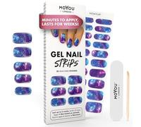 MOYOU LONDON Autocollants auto-adhésifs pour ongles en Gel Semi-durci, lampe UV/LED requise, 20 enveloppes de vernis à ongles en Gel, autocollants pour Nail Art - I need Space