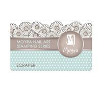 Moyra Lot de 2 grattoirs pour tampon n°02 (carte plus épaisse, ligne fine) - 1 pièce