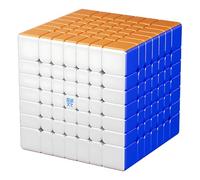 MoYu Aofu V5 - Cube magique magnétique - 7 x 7 vitesses - AoFu WRM V5 - 7 x 7 x 7 cm - Track unique - 144 aimants - Magic Stickerless Puzzle Cube