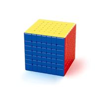 Moyu Meilong 7M V2 7 x 7 Magnetic Speed Cube, Magic Cube with Adjustable Elasticity and Sticker-Free Shape, Moves Quickly and Smoothly Puzzle Boxes