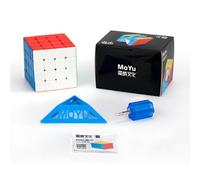 MOYU Meilong M Speed Cube Cube Magique Magnétique Puzzle Cube Flexible 3D Casse-Tête pour Amateur de Cube (4M)