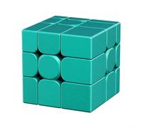 MOYU MFJS Cube miroir 3X3 V2 aimant magnétique noyau de boule Puzzle éducatif Cube magique jouets pour enfants cadeau jouet Cubo Magico-No Magnetic Green