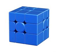 MOYU MFJS Cube miroir 3X3 V2 aimant magnétique noyau de boule Puzzle éducatif Cube magique jouets pour enfants cadeau jouet Cubo Magico-No Magnetic Blue