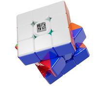Moyu RS3M V5 SE 3X3 Speed Magic Cube 3 x 3 x 3, Stickerless Magnetic 3 x 3 Cube Smooth Easy to Turn, for Competition Training and Birthday Gifts (Magnetic Version)