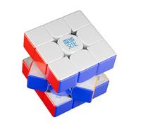 MoYu Super WeiLong V2 3x3 Version 20 Ball Core UV MagLev (2025) - Cube Magnétique Speed sans Autocollants Puzzle Magique 3x3x3 Jouet (Noyau Magnétique 20 Billes avec Revêtement UV)