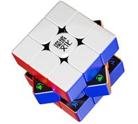 Moyu Weilong V11 SE 2025 Speed Cube 3x3 Stickerless Puzzle Cube Adjustable Tension 48 Magnets 3 by 3 Smooth Professional Magnetic Master Cube(Magnetic Matte Black Internal Version)