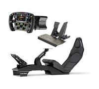 Moza Racing F1 Set - Base R9 V3 + Volant FSR2 + Pédales SR-P + Cockpit F1 Playseat Noir - PC