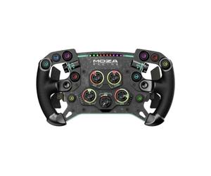 Moza Racing GS V2P Pele-Microfibra RS056 Manche à air Noir