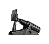Moza Racing mBooster Active Pedal - Pédale unique en aluminium noir, capteur de pression 0-200kg, capteur d'angle 15 bit, 270W, 110-220V.