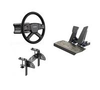 Moza Racing R9 V3 Bundle - Truck Wheel TSW + Pédales SR-P + Truck Clamp - Sim Trucking Set