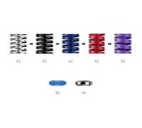 Moza Racing RS069 Accessoire de manette de jeux Kit de performance des pédales