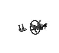 Moza Racing RS071 Roue de Course Noire pour Simulateur, Compatible American & Euro Truck Simulator, USB Type-A vers Micro-USB Type-B, 12V/8A/96W
