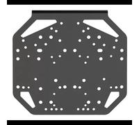 Moza Racing RS089 Plaque de Montage Universelle pour Frein à Main et Shifter, Acier, 200x220x55mm, Compatible Cockpits et Fixation Table (avec pince AB9)