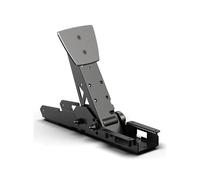 Moza Racing RS111 Pédalier USB PC Noir - Capteur Pression/Angle 100kg - Aluminium/Acier - Réglages Course, Espacement, Hauteur - Câble USB inclus