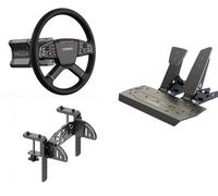 Moza Racing R9 V3 Bundle - Truck Wheel TSW + Pédales SR-P + Truck Clamp - Sim Trucking Set