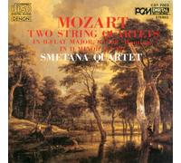 Mozart:2 String Quartets. KV 458 Bb Major & KV 421 d minor Smetana Quartet