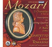 Mozart - 3 Sonates (Transcrites pour Quatuor A Cordes) [Import]