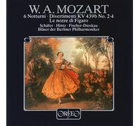 Mozart : 6 Nocturnes pour 2 Sopranos-Divertimenti. Schäfer, Hintz, Fischer-Dieskau. [Import]