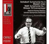 Mozart : Airs. Schubert : Symph. N° 3