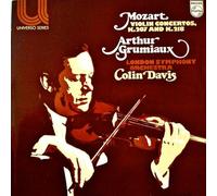 Mozart* - Arthur Grumiaux, London Symphony Orchestra, The, Colin Davis* - Mozart Violin Concertos, K. 207 And K. 218 [Vinyl] Mozart* - Arthur Grumiaux, London Symphony Orchestra, The, Colin Davis*