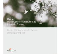Mozart Barenboim - Elatus: Piano Concerti Nn. 18 & 19 [Import]