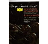 Mozart - Berlin Phil. Orch. - Karl Bohm? - Violin Conc. No. 3, K 216 / Sinfonia Conc. K364