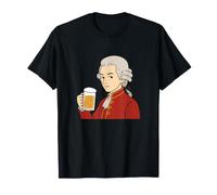 Mozart Bière Musique Classique Compositeur Parodie Humour T-Shirt