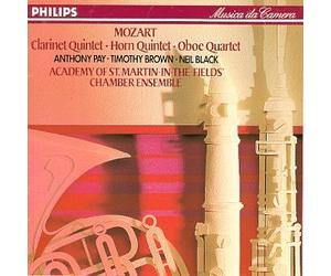 Mozart: Clarinet Quintet, etc / Academy Chamber Ensemble by Antony Pay (1989-09-26)