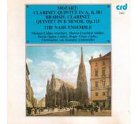 Mozart Clarinet Quintet in A,K.581 & Brahms Clarinet Quintet in B Minor,Op.115
