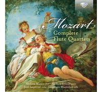 MOZART:COMPLETE FLUTE QUARTETS - MANCO,ANDREA/PECOLO,ANDREA/+ CD NEUF